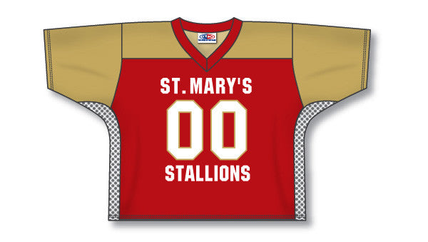 Athletic Knit Custom Made Lacrosse Jersey Design 401 (LFC300-401)